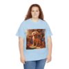 LA Paws & Claws Customized T-shirt--Cartoon Golden Retriever - Image 68